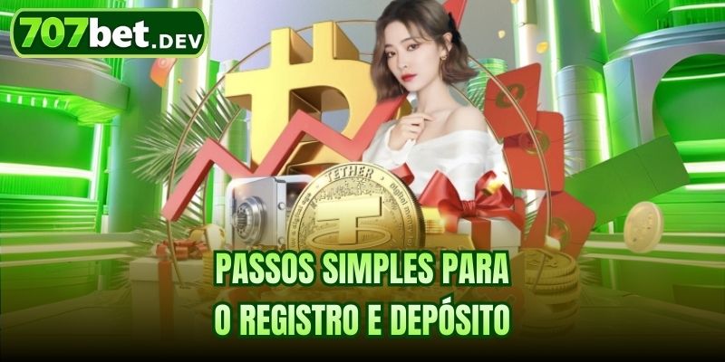 Passos simples para o registro e depósito